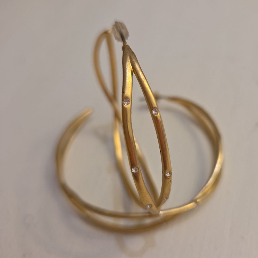 Elegant Gold Hoop Earrings